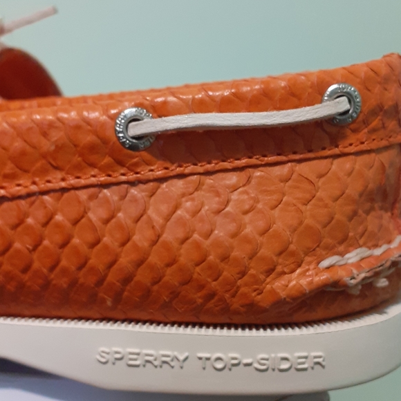 *SOLD OUT*us9 CROC LEATHER LADIES SPERRY - Picture 4 of 4